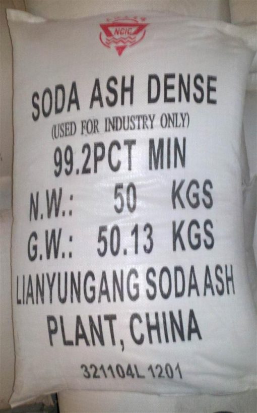 Soda ash dense (Soda nặng) Liên Vận Cảng